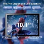 BYYBUO 10.1" Android 13 Tablet with Case