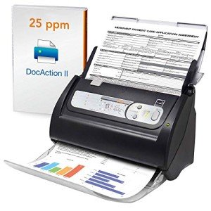 Plustek PS186 Document Scanner with Auto Feeder