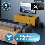 MAJORITY Everest Wireless 300W Surround Sound System