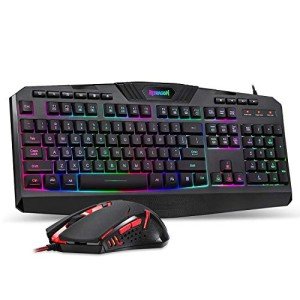 Redragon S101 RGB Gaming Keyboard & Mouse Combo