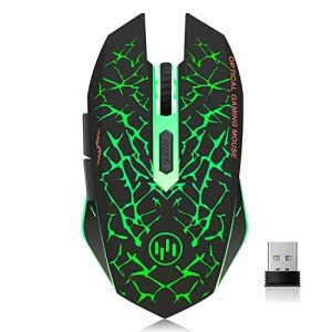 VEGCOO C12 Wireless Gaming Mouse - Rechargeable & Silent