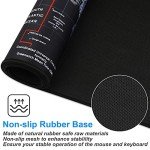 Cmhoo XXL Gaming Mouse Pad - 35.4x15.7 Inches