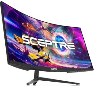 Sceptre 30" Curved Gaming Monitor with Speakers