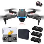 SkyRanger Dual 1080P HD Camera Drone, 3 Batteries
