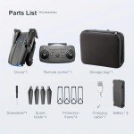 SkyRanger Dual 1080P HD Camera Drone, 3 Batteries