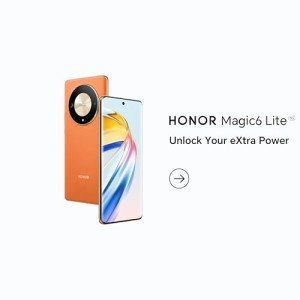 HONOR Magic6 Lite 5G Smartphone, 256GB Storage
