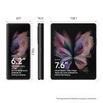 Samsung Galaxy Z Fold3 5G Smartphone 256GB Phantom Black