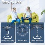 Wipkviey T28 Foldable Drone with 1080P Camera