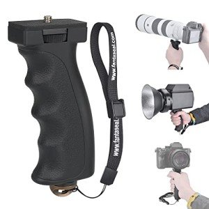 Ergonomic Hand Grip & Stabilizer for Cameras
