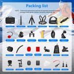 50-in-1 Action Camera Accessory Kit for GoPro & More