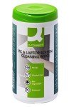 Q-CONNECT 100PCS Antistatic Screen Cleaning Wipes