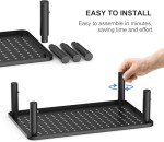 Metal Monitor Stand Riser with Adjustable Height