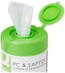 Q-CONNECT 100PCS Antistatic Screen Cleaning Wipes