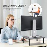 Metal Monitor Stand Riser with Adjustable Height