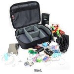 BUBM 3-in-1 Accessory Storage Carry Bag