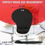 Horrizon Anti-Slip Comfort Mouse Pad with Wrist Support