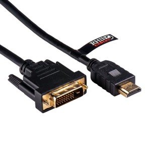 High-Speed HDMI to DVI-D Cable with Adapter
