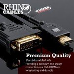 High-Speed HDMI to DVI-D Cable with Adapter