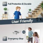 DEERC D11 Mini Drone for Kids - LED RC Quadcopter
