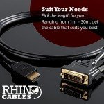 High-Speed HDMI to DVI-D Cable with Adapter