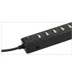 Aussel 7-Port USB Hub High Speed Adapter