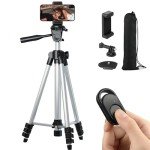 Paladinz 42" Lightweight Aluminum Phone Tripod Stand
