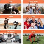 Paladinz 42" Lightweight Aluminum Phone Tripod Stand