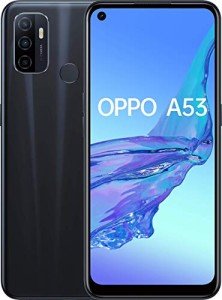 OPPO A53 Dual Sim Smartphone - 4GB, 64GB, Black