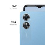 Oppo A17 Smartphone - 5000mAh, 4GB RAM, Lake Blue
