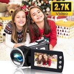 Vmotal 2.7K Video Camera with Flip Screen