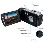 Vmotal 2.7K Video Camera with Flip Screen