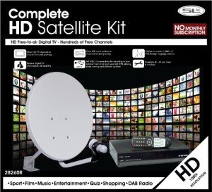 Philex 45cm HD Satellite Kit for Free TV