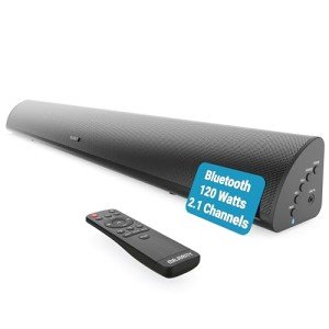 MAJORITY Bluetooth Sound Bar with Built-in Subwoofer