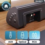 MAJORITY Bluetooth Sound Bar with Built-in Subwoofer