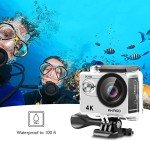 AKASO EK7000 4K WiFi Action Camera Bundle