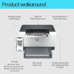 HP LaserJet M209dw Wireless Monochrome Printer
