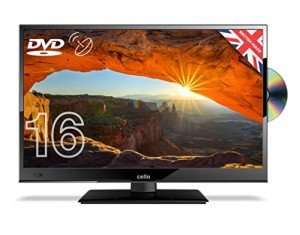 16" Full HD LED TV with DVD & Satellite