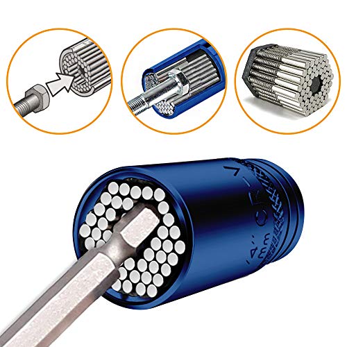 Maxesla Universal Socket Set 7-19mm Multi-Function Gadgets