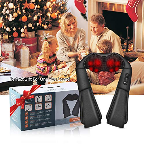 Portable Shiatsu Neck Massager with Heat by iKristin