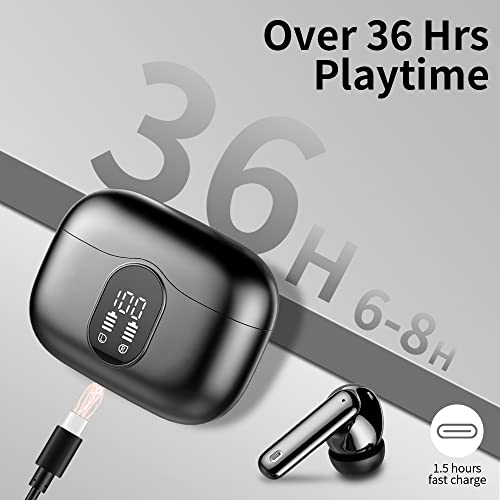 Wireless Earbuds: Bluetooth 5.3, ENC Mic, Deep Bass
