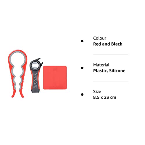 Silicone Jar Opener & Bottle Opener for Weak Hands