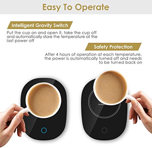 Desk Coffee Mug Warmer with Automatic Shut Off