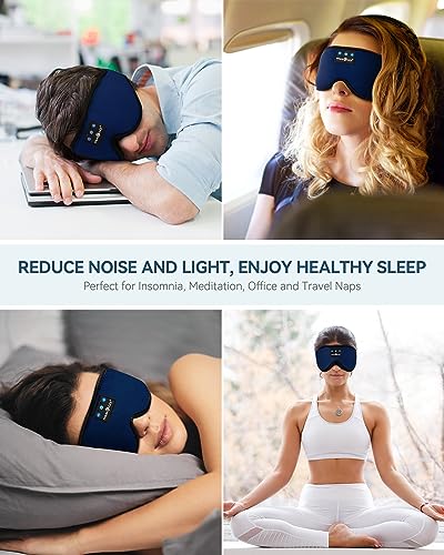 Musicozy Bluetooth Sleep Mask - 3D Headphones