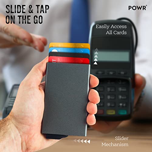 POWR RFID Blocking Card Holder for Men