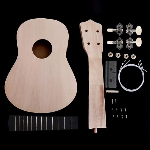 DIY Ukulele Kit - Soprano Size, Handmade