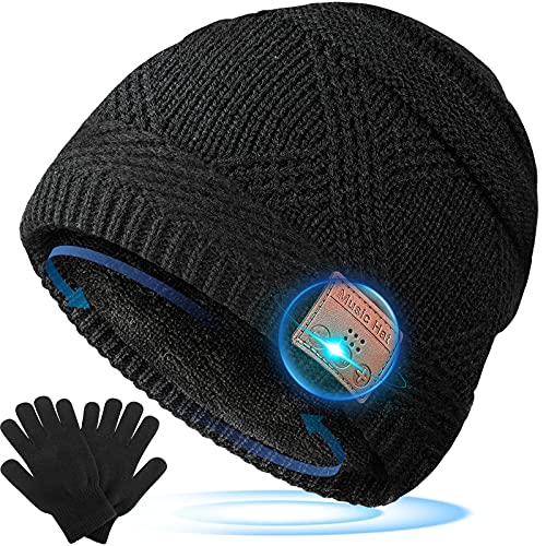 HANPURE Bluetooth Beanie Hat - Warm Music Headphones