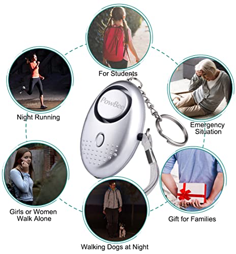 Women's Safety Alarms - 3 Pack Loud Personal Gadgets