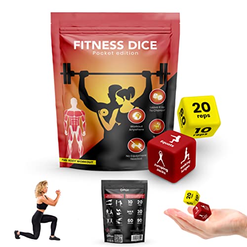 Fitness Dice: Fun, Portable Workout for Home and Outdoors