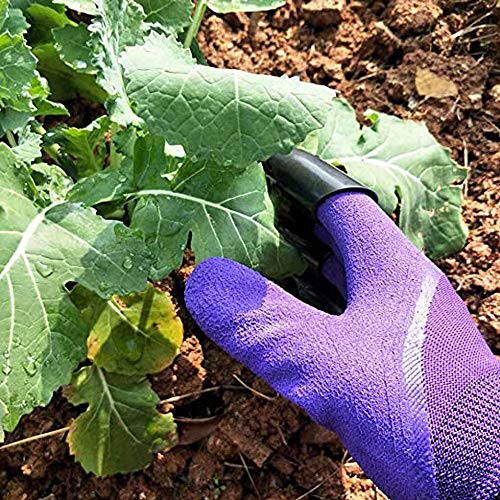 Purple Garden Genie Gloves with Claws - 2 Pairs
