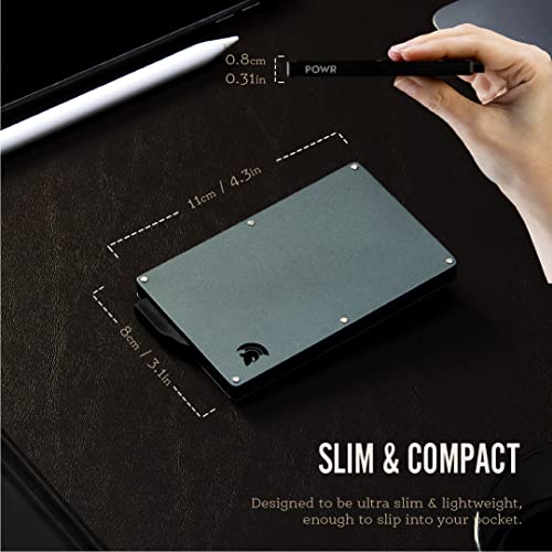 POWR RFID Blocking Card Holder for Men